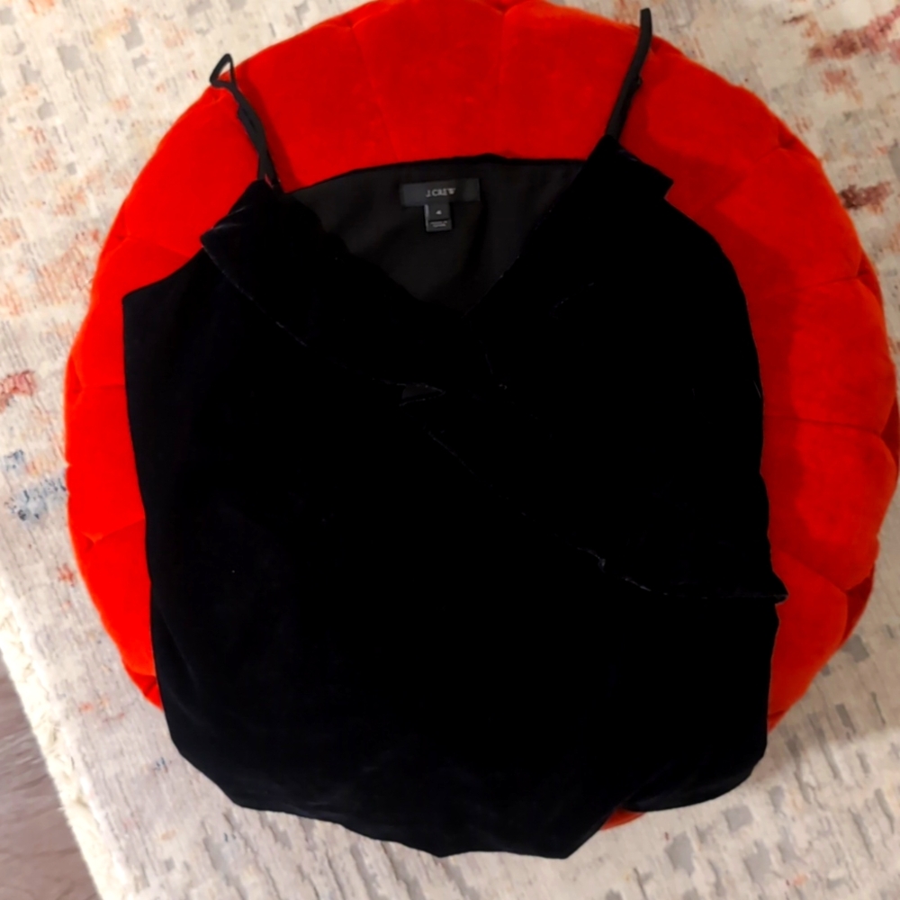 NWOT J.Crew Velvet Camisole